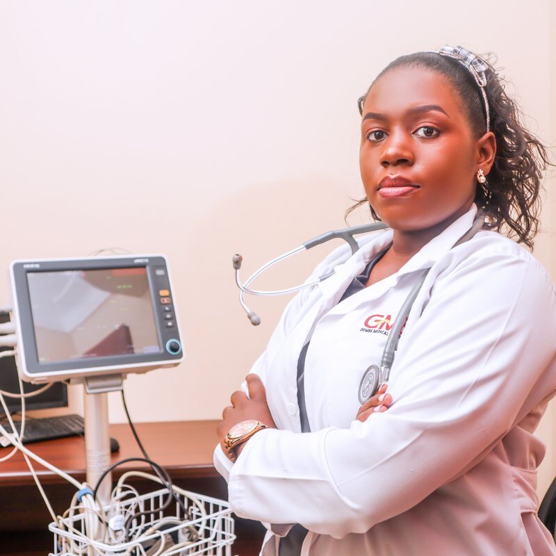 Dr. Genevieve Nabyonga at GMS Hospital